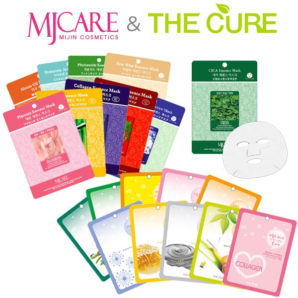 MIJIN CURE 選べる10種 シートマスクパック マスクシートパック 100枚 【韓国コスメ】...