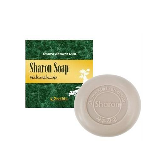 【韓国コスメ】シャロン ナチュラル石鹸100g【顔・体用】石けん 洗顔 キメ荒れ せっけん
