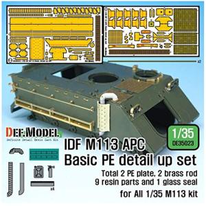 デフモデル 1/35 IDF M113 APC基本型用 PEディテールアップセット  プラモデル用パーツ DE35