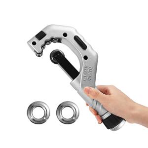 Bonvoisin チューブカッター パイプカッター 切断能力 6~70mm 銅/真鍮/アルミ/塩ビ/薄肉ステンレス鋼管 替刃二枚付き (切断能力：6