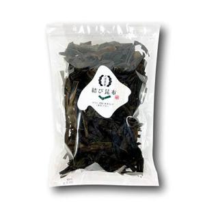業務用 北海道産乾燥結び昆布 200g 大容量 便利なチャック付き おでん 煮物