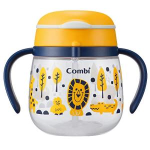 Combi(コンビ) ラクマグ 漏れないストロー240 らいおん(YE)