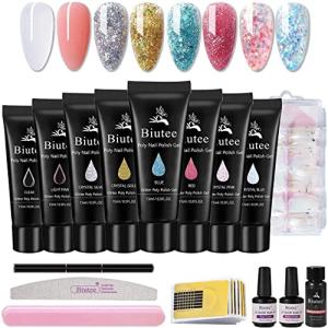 ジェルネイル 長さだし 長さだし ポリジェルセット ネイルポリジェルセット オールインワンマニキュアキット ポリジェルマニキュアスーツ 長さだし UV
