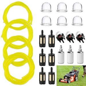刈払機 部品 22個セット 草刈機 刈払機 部品 パーツ ガソリン燃料ラインホースチューブ 4サイズ プライマリーポンプ 2種類 9個 燃料フィルター