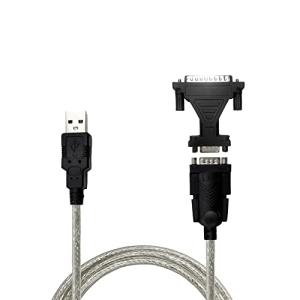 エアリア RS232C USB 変換 Prolific チップ搭載 黒