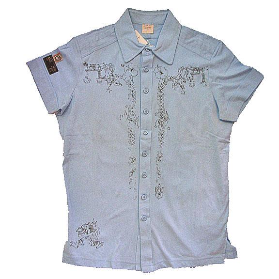 ディーゼル（DIESEL）メンズトップス水色