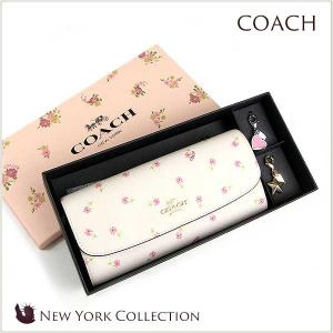 コーチ 長財布 レディース COACH 専用箱付き 花柄...