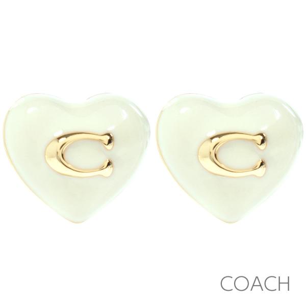 コーチ ピアス イヤリング COACH レディース アクセサリー ジュエリー ハート ロゴ 保存袋付...