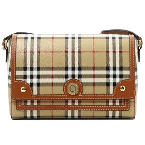 バーバリー ロンドン ビジネスバッグ チェック柄 ブラウン BURBERRY（バーバリー） ロンドン ショルダーバッグ ポシェット