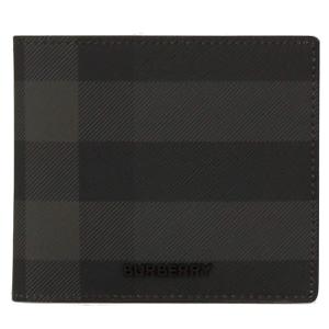 BURBERRY（バーバリー） ロンドン 二つ折り財布 メンズ チェック柄