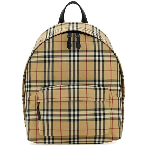 バーバリー ロンドン リュックサック バッグ メンズ Burberry ナイロン チェック柄