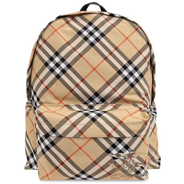 バーバリー ロンドン リュックサック バッグ メンズ Burberry ナイロン チェック柄