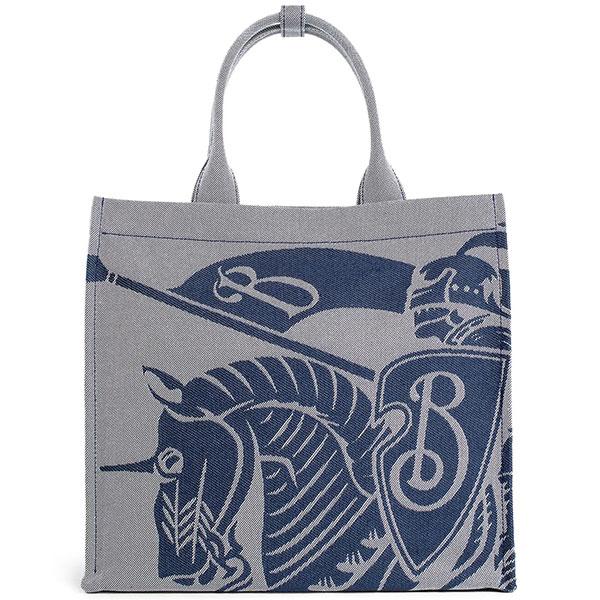 バーバリー ロンドン トートバッグ メンズ レディース Burberry コットン キャンバス