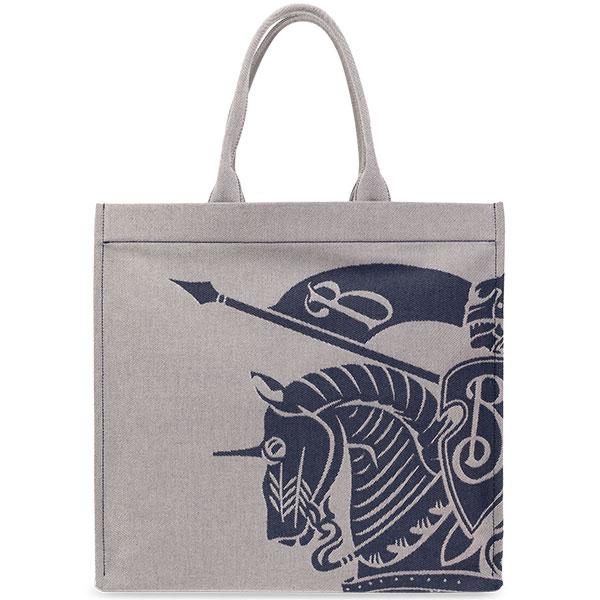 バーバリー ロンドン トートバッグ メンズ レディース Burberry コットン キャンバス