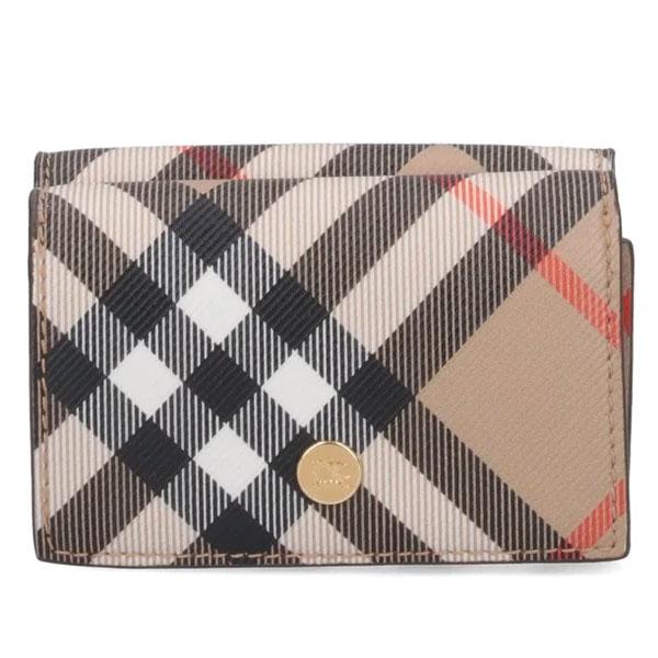 バーバリー ロンドン 三つ折り財布 レディース Burberry チェック柄