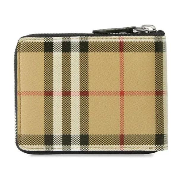 バーバリー ロンドン 二つ折り財布 メンズ Burberry チェック柄