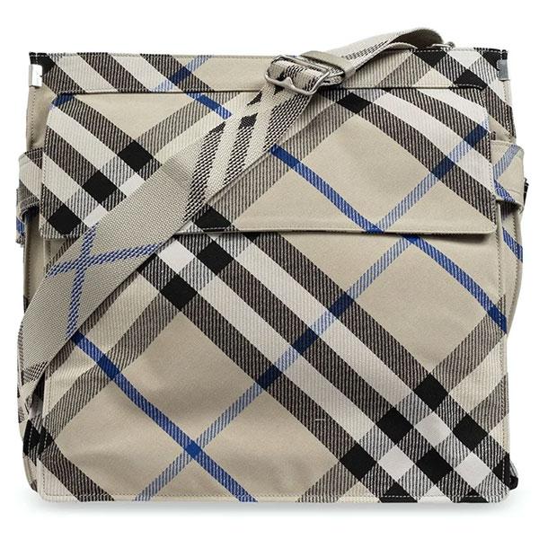 バーバリー ロンドン ショルダーバッグ メンズ Burberry チェック柄
