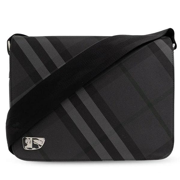 バーバリー ロンドン ショルダーバッグ メンズ Burberry ナイロン チェック柄