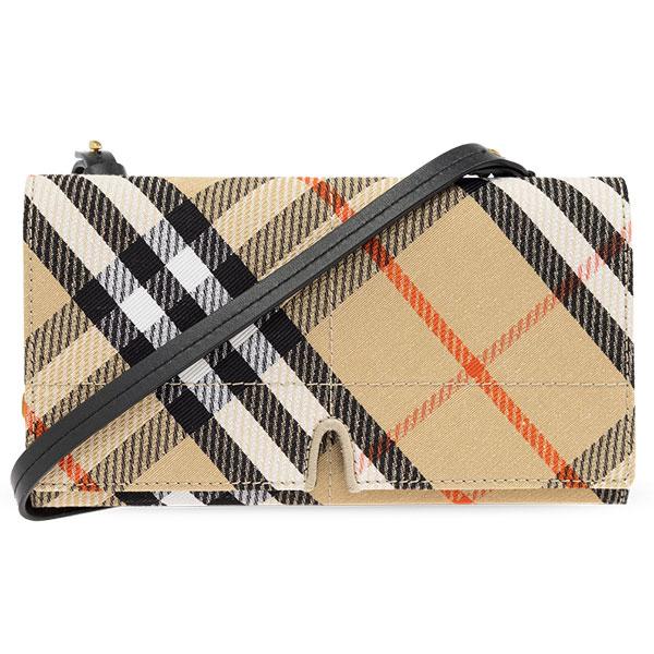 バーバリー ロンドン 長財布 レディース Burberry チェック柄