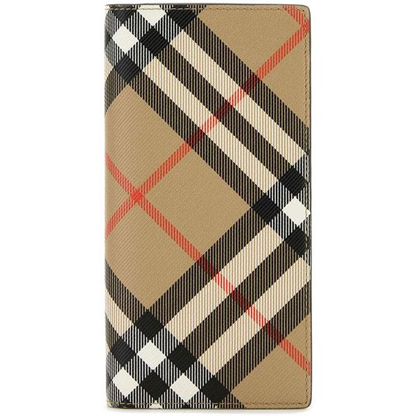 バーバリー ロンドン 長財布 メンズ レディース Burberry チェック柄 二つ折り