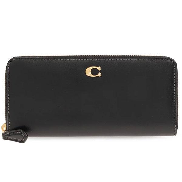 コーチ 長財布 レディース COACH レザー ラウンドファスナー