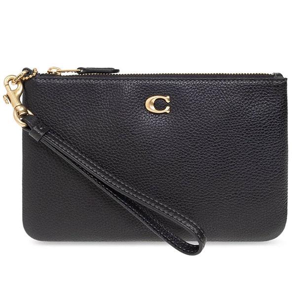 コーチ ポーチ 小物入れ リストレット 小銭入れ レディース COACH レザー