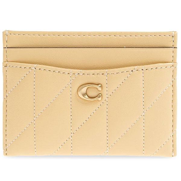 コーチ パスケース 定期入れ カードケース レディース COACH キルティング レザー