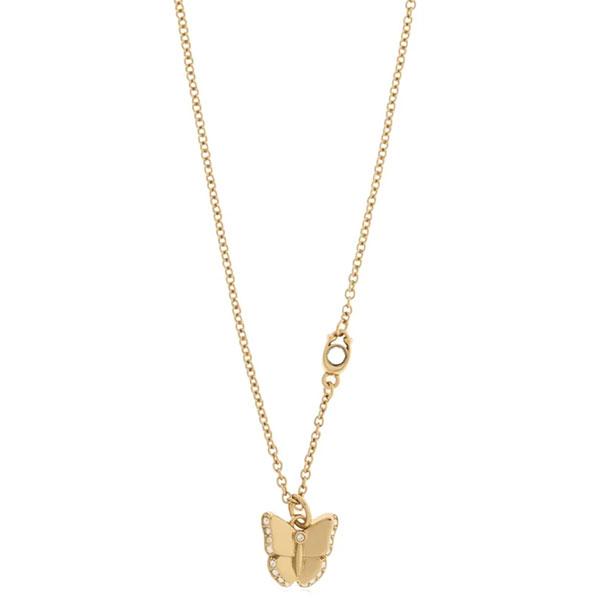 コーチ ネックレス ペンダント レディース COACH アクセサリー ジュエリー チョウ 蝶 バタフ...