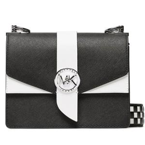 マイケル マイケルコース ショルダーバッグ ポシェット レディース MICHAEL Michael Kors レザー 2トーン バイカラー