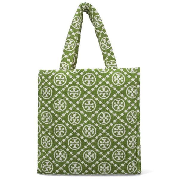 トリーバーチ トートバッグ Tory Burch レディース モノグラム シグネチャー コットン