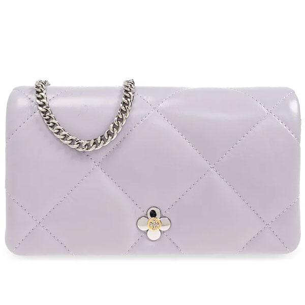 トリーバーチ 長財布 ポシェット Tory Burch レディース キルティングレザー