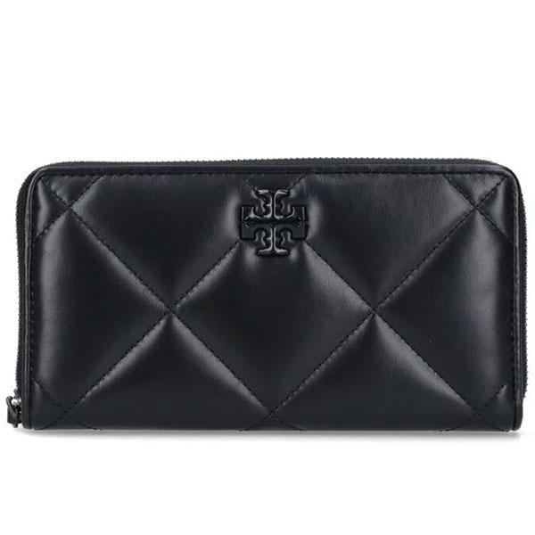 トリーバーチ 長財布 Tory Burch レディース キルティング レザー ラウンドファスナー