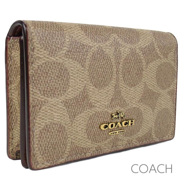 コーチ 名刺入れ カードケース メンズ レディース COACH シグネチャー