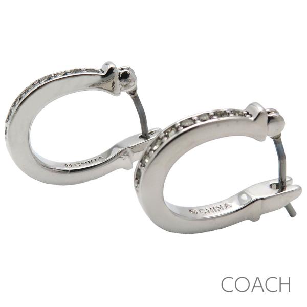 コーチ ピアス イヤリング アクセサリー ジュエリー COACH フープ型 シグネチャー