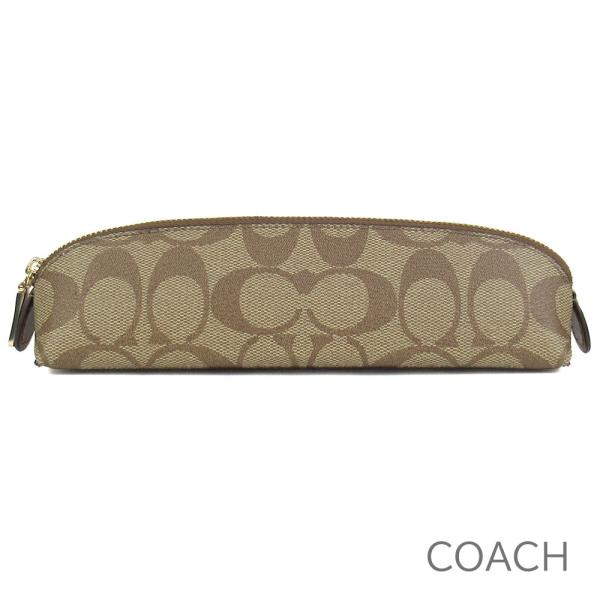 コーチ ペンケース 筆記用具入れ メンズ レディース COACH シグネチャー