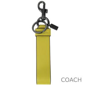 COACH（コーチ） タグ レザー ハングタグ チャーム キーホルダー