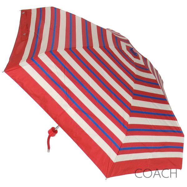 コーチ 折りたたみ傘 日傘 晴雨兼用傘 折り畳み傘 レディース COACH 99％ UVカット スト...