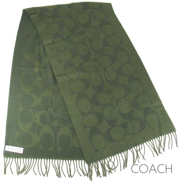 コーチ マフラー ストール レディース COACH シグネチャー ウール