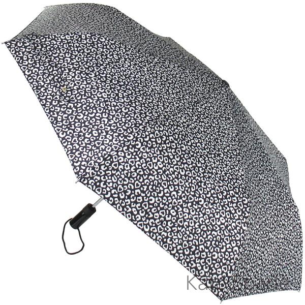 ケイトスペード 折りたたみ傘 折り畳み傘 kate spade ハート ヒョウ柄 豹柄 レオパード柄