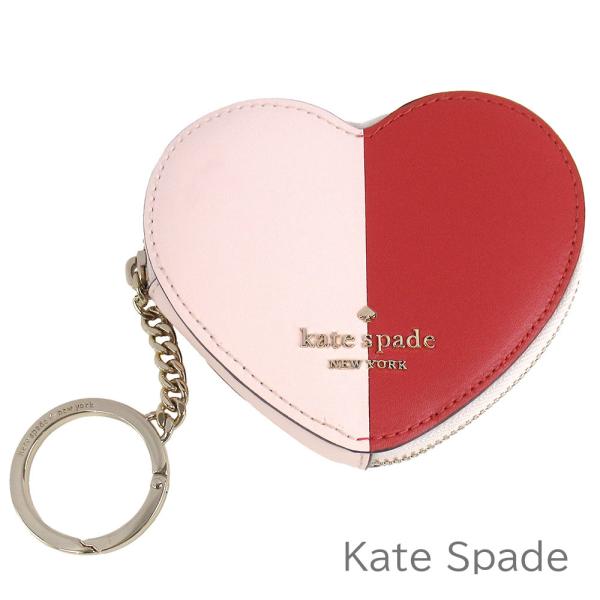 ケイトスペード 小銭入れ バッグチャーム コインケース ポーチ kate spade ハート レザー
