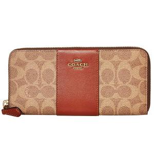 COACH（コーチ） 長財布 レディース チェック柄 格子柄 ラウンド