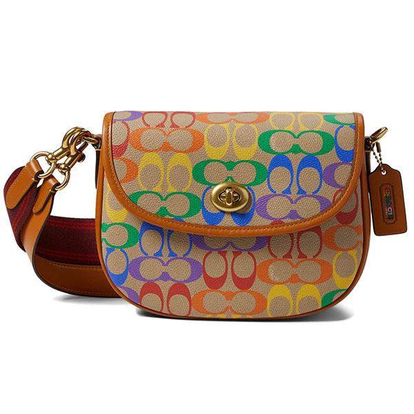 コーチ 斜めがけショルダーバッグ ポシェット レディース COACH シグネチャー