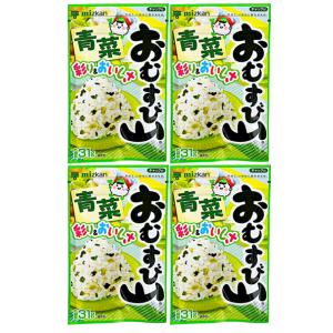 ミツカン おむすび山 彩り＆おいしさ 青菜 31g × 4袋 1000円 送料無料 ポイント消化｜インスタント食品専門店 食彩館COCOA