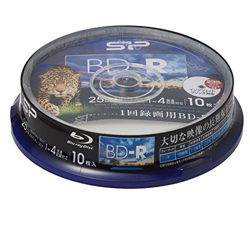 シリコンパワー SP Silicon Power1回録画用 ブルーレイディスク BD-R 25GB ...