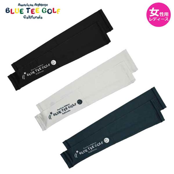 BLUE TEE GOLF　レディース アームカバー（無地）　AC-019　-ブルーティーゴルフ-