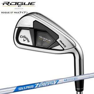 即納OK　Callaway　ROGUE ST MAX アイアン 日本仕様　単品（I#5,AW,GW,SW）　N.S.PRO Zelos 7（S）シャフト　キャロウェイ ローグST IR｜cocoadvance