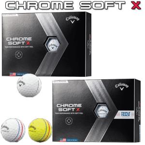 Callaway 　CHROME SOFT X ゴルフボール 2022 日本仕様　1ダース 　クロムソフト エックス -キャロウェイ-｜cocoadvance