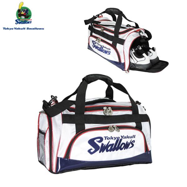 LEZAX -レザックス-　東京ヤクルトスワローズ ボストンバッグ　YSBB-2427　