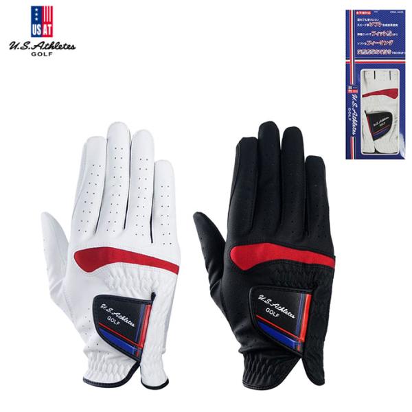 U.S.Athletes　ゴルフグローブ （右手用）USGL-3654　LEZAX -レザックス-　...