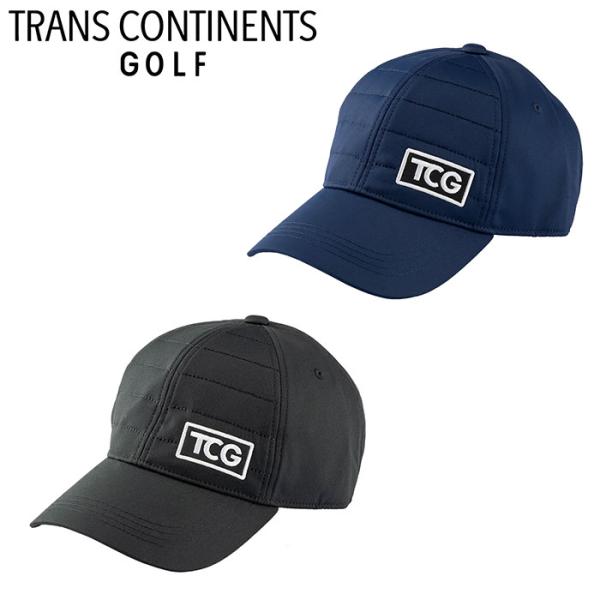 TRANS CONTINENTS GOLF　キルティングキャップTCC-038　-トランス コンチネ...
